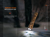 Fenix TK20R UE Tactical LED Flashlight - 2800 Lumens, Tactical Flashlight, Fenix Store, Desert Camo at Festive Water Paddlesports