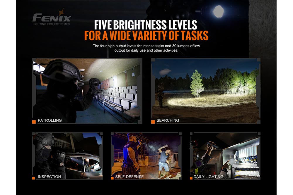 Fenix TK20R V2.0 Rechargeable Flashlight | 3000 lumens, Tactical Flashlight, Fenix Store, at Festive Water Paddlesports