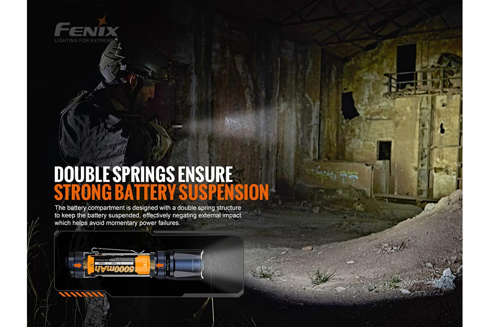 Fenix TK20R V2.0 Rechargeable Flashlight | 3000 lumens, Tactical Flashlight, Fenix Store, at Festive Water Paddlesports