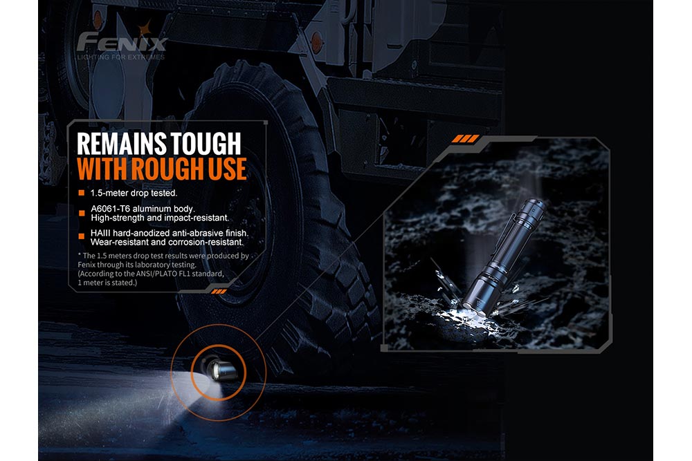 Fenix TK20R V2.0 Rechargeable Flashlight | 3000 lumens, Tactical Flashlight, Fenix Store, at Festive Water Paddlesports