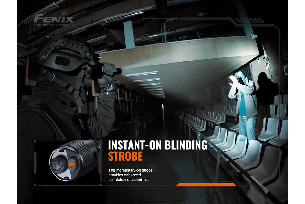 Fenix TK20R V2.0 Rechargeable Flashlight | 3000 lumens, Tactical Flashlight, Fenix Store, at Festive Water Paddlesports