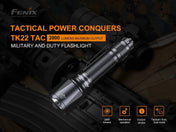 Fenix TK22 TAC - Discontinued, Tactical Flashlight, Fenix Store, at Festive Water Paddlesports