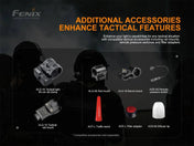 Fenix TK22 TAC - Discontinued, Tactical Flashlight, Fenix Store, at Festive Water Paddlesports