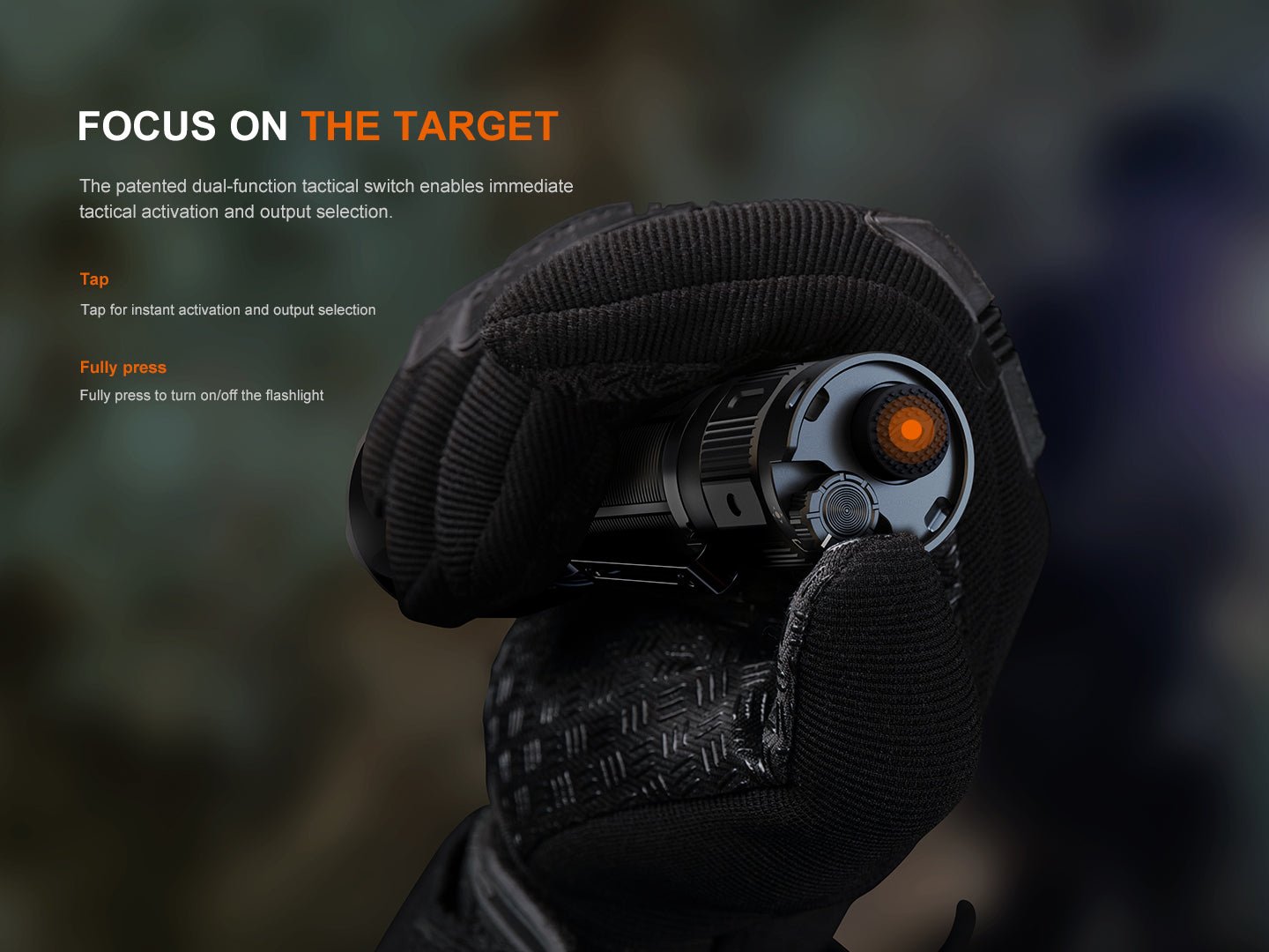 Fenix TK22R Rechargeable Tactical & Duty Flashlight, Tactical Flashlight, Fenix Store, at Festive Water Paddlesports