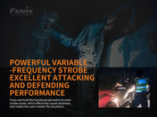 Fenix TK26R Tactical LED Flashlight - 1500 Lumens, Tactical Flashlight, Fenix Store, at Festive Water Paddlesports