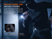 Fenix TK35R UV Light Rechargeable High - Performance Tactical Flashlight, Tactical Flashlight, Fenix Store, at Festive Water Paddlesports