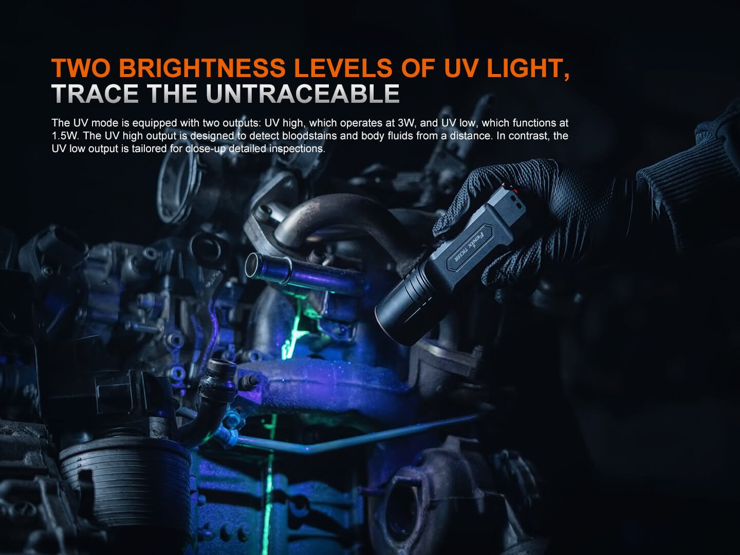 Fenix TK35R UV Light Rechargeable High - Performance Tactical Flashlight, Tactical Flashlight, Fenix Store, at Festive Water Paddlesports