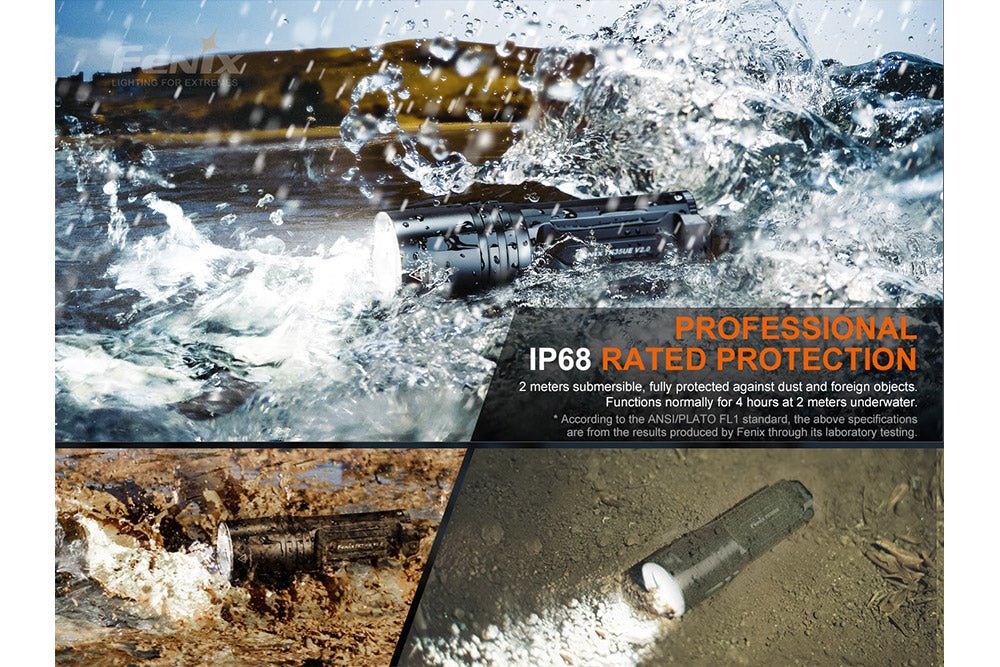 Fenix TK35UE V2.0 Flashlight - 5000 Lumens, Tactical Flashlight, Fenix Store, at Festive Water Paddlesports