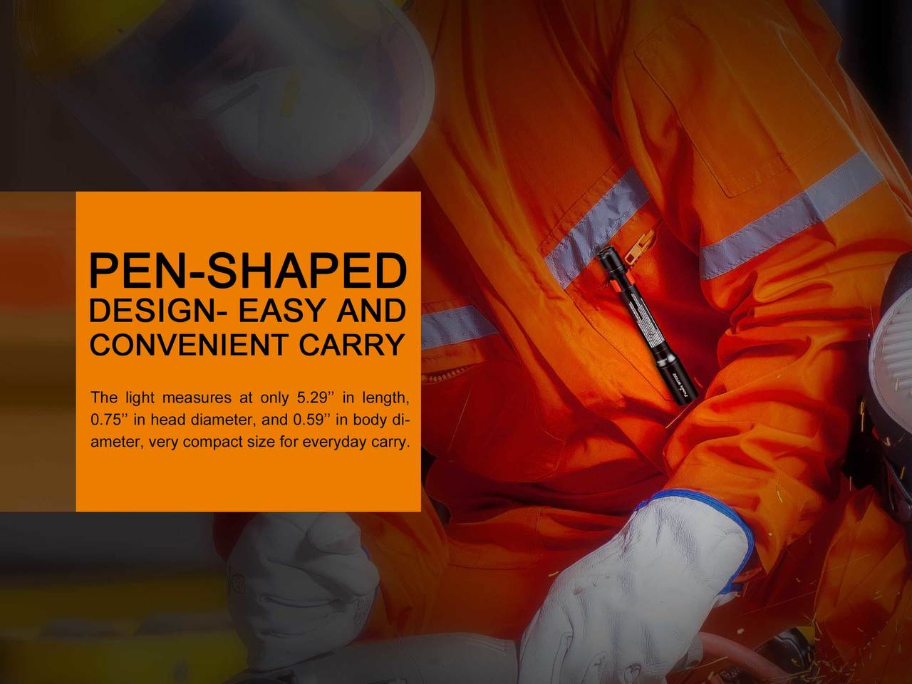 Fenix WF05E Intrinsically Safe Flashlight, Work Flashlight, Fenix Store, at Festive Water Paddlesports