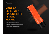 Fenix WF11E Intrinsically Safe Flashlight, Work Flashlight, Fenix Store, at Festive Water Paddlesports