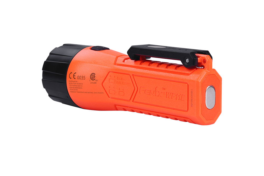 Fenix WF11E Intrinsically Safe Flashlight, Work Flashlight, Fenix Store, at Festive Water Paddlesports
