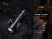 Fenix WF26R Cradle Charging LED Work Flashlight, Work Flashlight, Fenix Store, at Festive Water Paddlesports