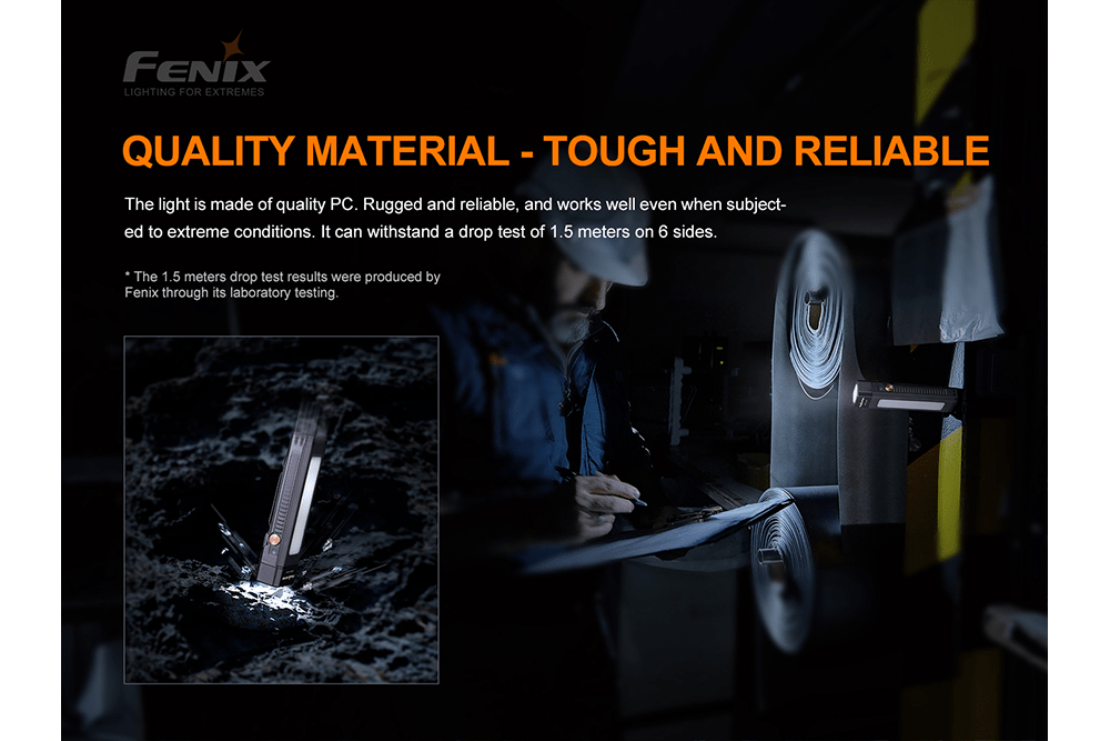 Fenix WT16R Rechargeable Work Light, Work Flashlight, Fenix Store, at Festive Water Paddlesports