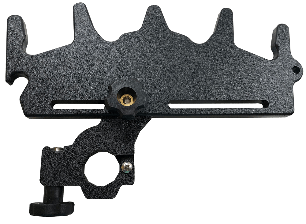 FlexRod™ Stager System Series (Pair), Track Mounted Accessories, YakGadget, LLC, FlexRod 4 Rod Holder (Hobie H Rail Version) - Pair, , at Festive Water Paddlesports