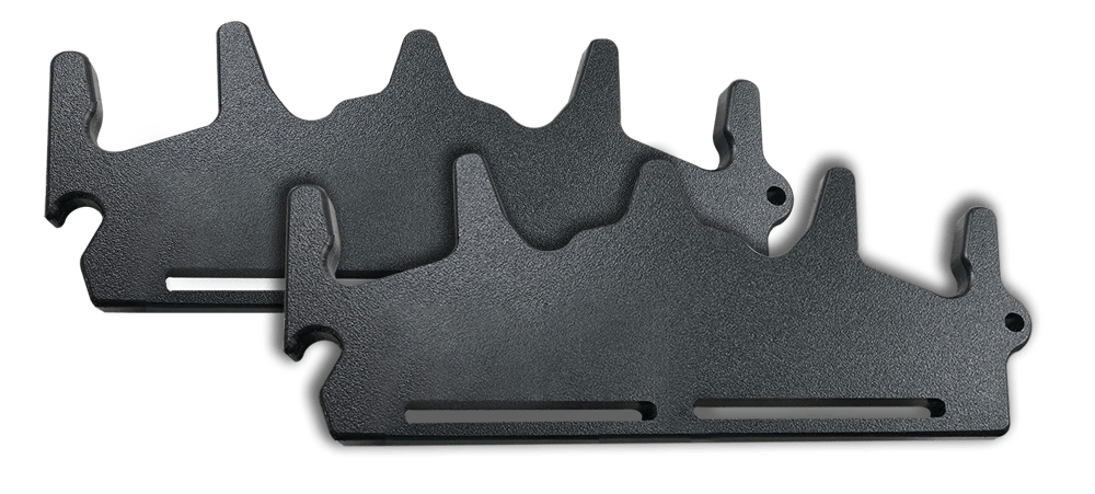 FlexRod™ Stager System Series (Pair), Track Mounted Accessories, YakGadget, LLC, FlexRod 4 Rod Holder (Upgrade Plates) - Pair, , at Festive Water Paddlesports