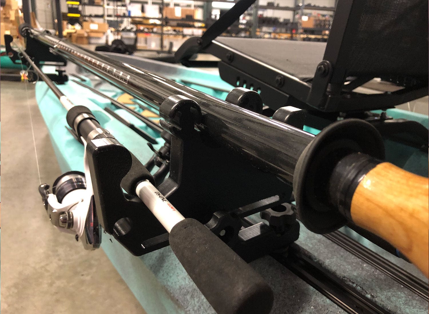 FlexRod™ Stager System (Single Piece), Track Mounted Accessories, YakGadget, LLC, , , at Festive Water Paddlesports