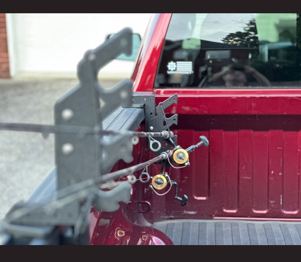 Flexrod Truck Rod Transport System - Clamp Version, , YakGadget, LLC, , , at Festive Water Paddlesports