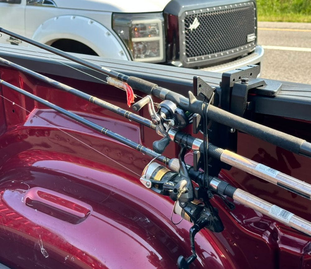 Flexrod Truck Rod Transport System - Clamp Version, , YakGadget, LLC, , , at Festive Water Paddlesports