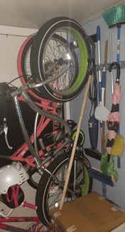 Floyd Fat Tire Bike Storage Rack | 2 Bikes, Wall Mounted, StoreYourBoard, , , at Festive Water Paddlesports