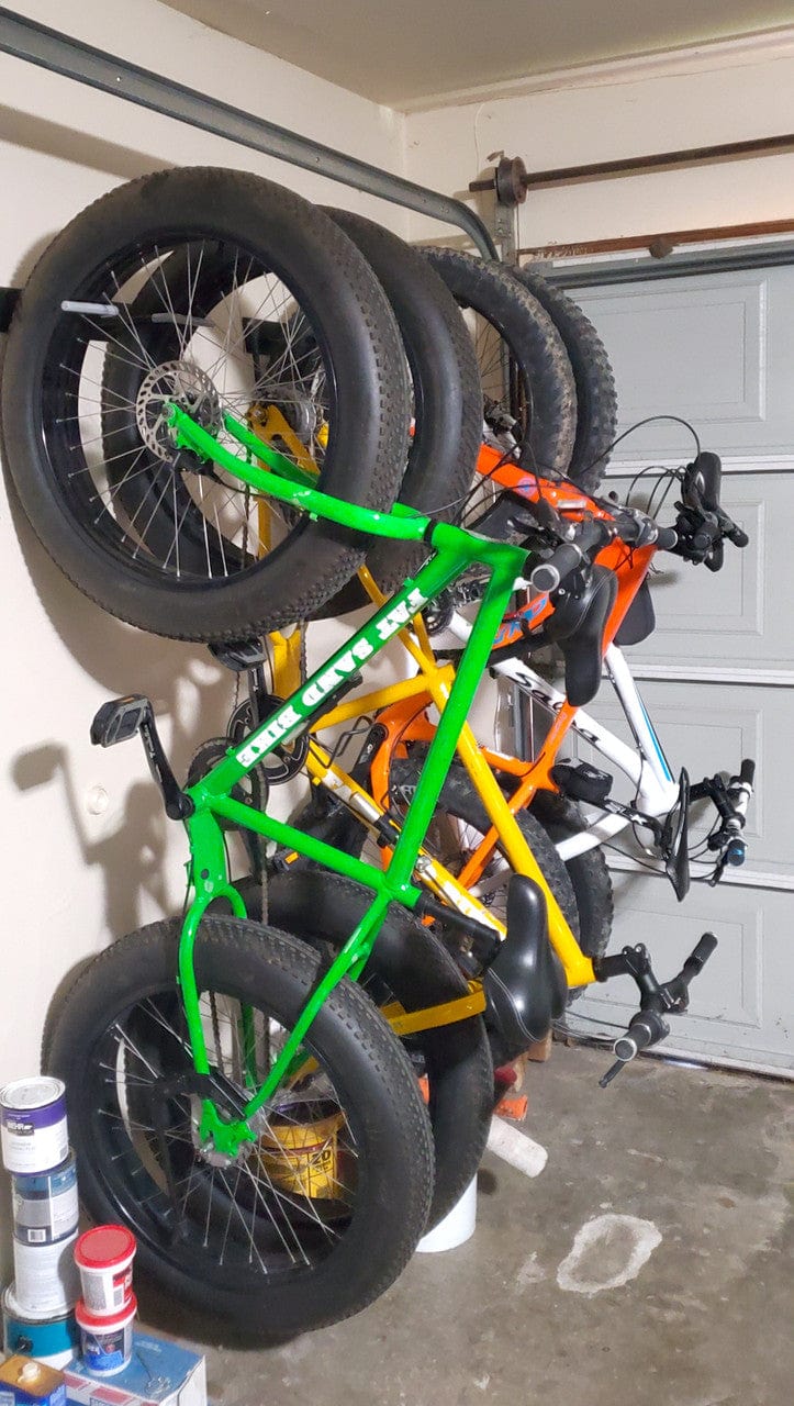 Floyd Fat Tire Bike Storage Rack | 2 Bikes, Wall Mounted, StoreYourBoard, , , at Festive Water Paddlesports