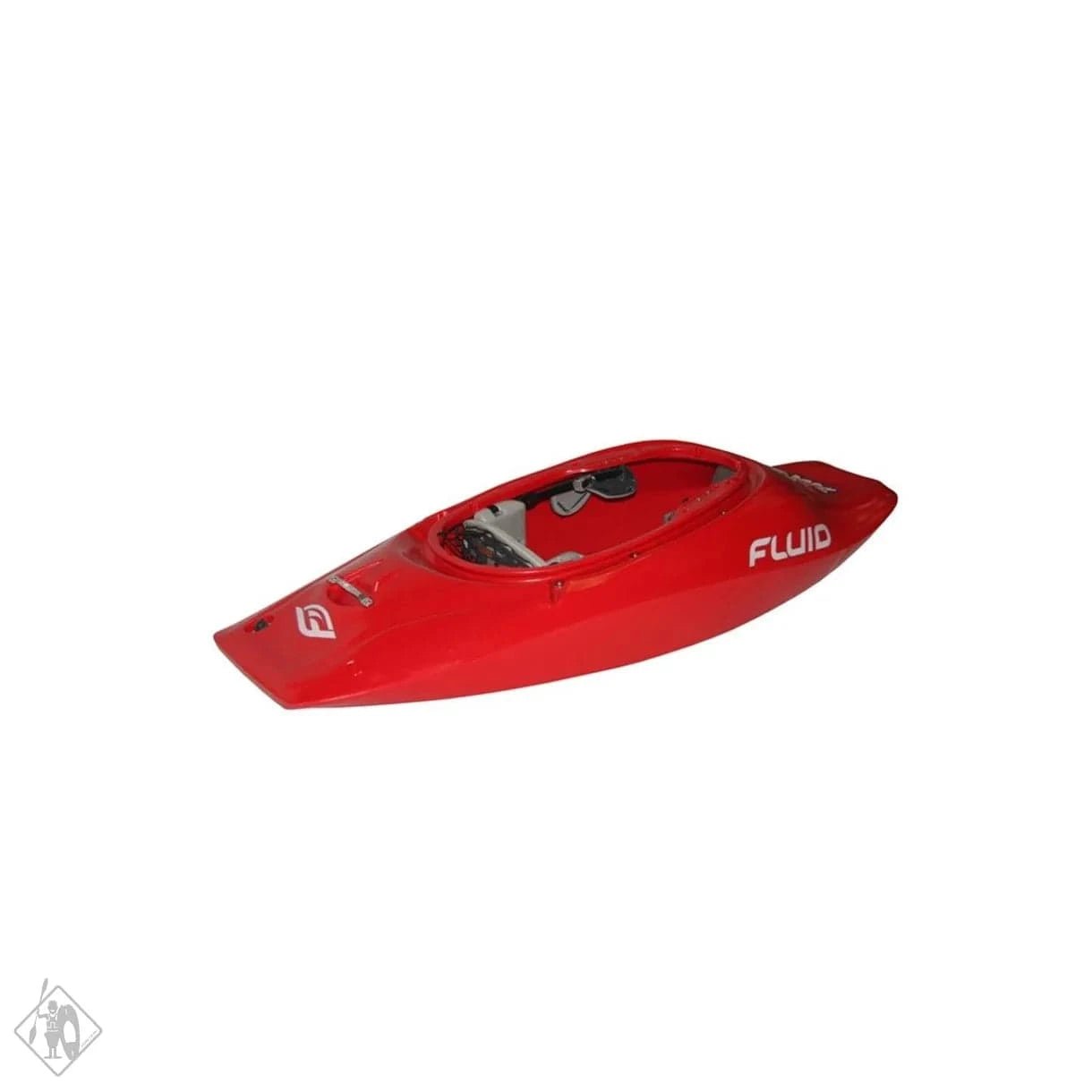 Fluid Dope Whitewater Kayak, Whitewater Kayak, Fluid Kayaks, Red, SM, at Festive Water Paddlesports
