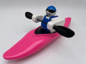 Foamie Friends Plastic Boat, Toy, Foamie Friends, Slice, Pink, at Festive Water Paddlesports