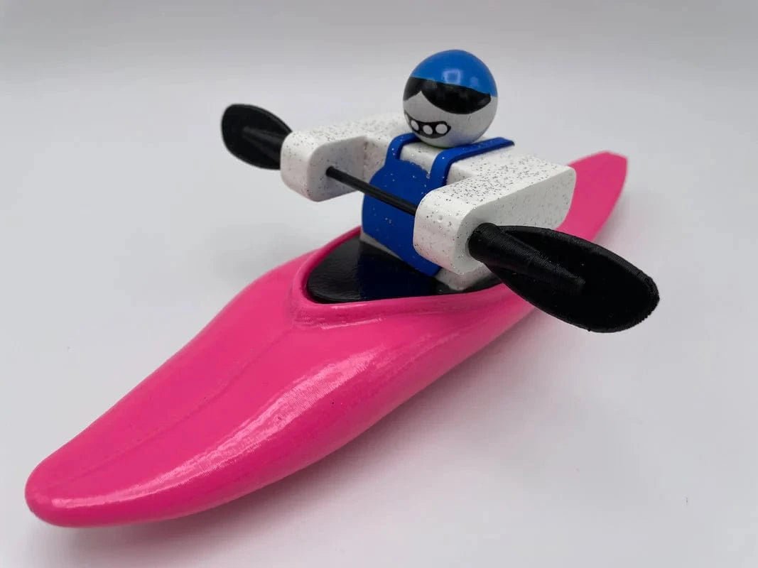 Foamie Friends Plastic Boat, Toy, Foamie Friends, Slice, Pink, at Festive Water Paddlesports