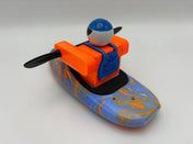 Foamie Friends Swirl Boat, Toy, Foamie Friends, Play Orange and Blue at Festive Water Paddlesports