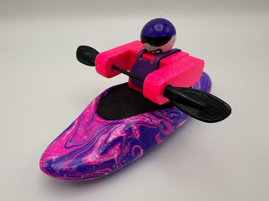 Foamie Friends Swirl Boat, Toy, Foamie Friends, Play Pink and Purple at Festive Water Paddlesports