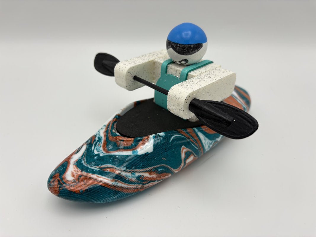Foamie Friends Swirl Boat, Toy, Foamie Friends, Play Turquoise and Orange at Festive Water Paddlesports