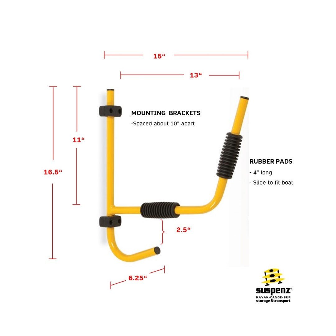 Folding Rack, Wall Storage, Suspenz, at Festive Water Paddlesports