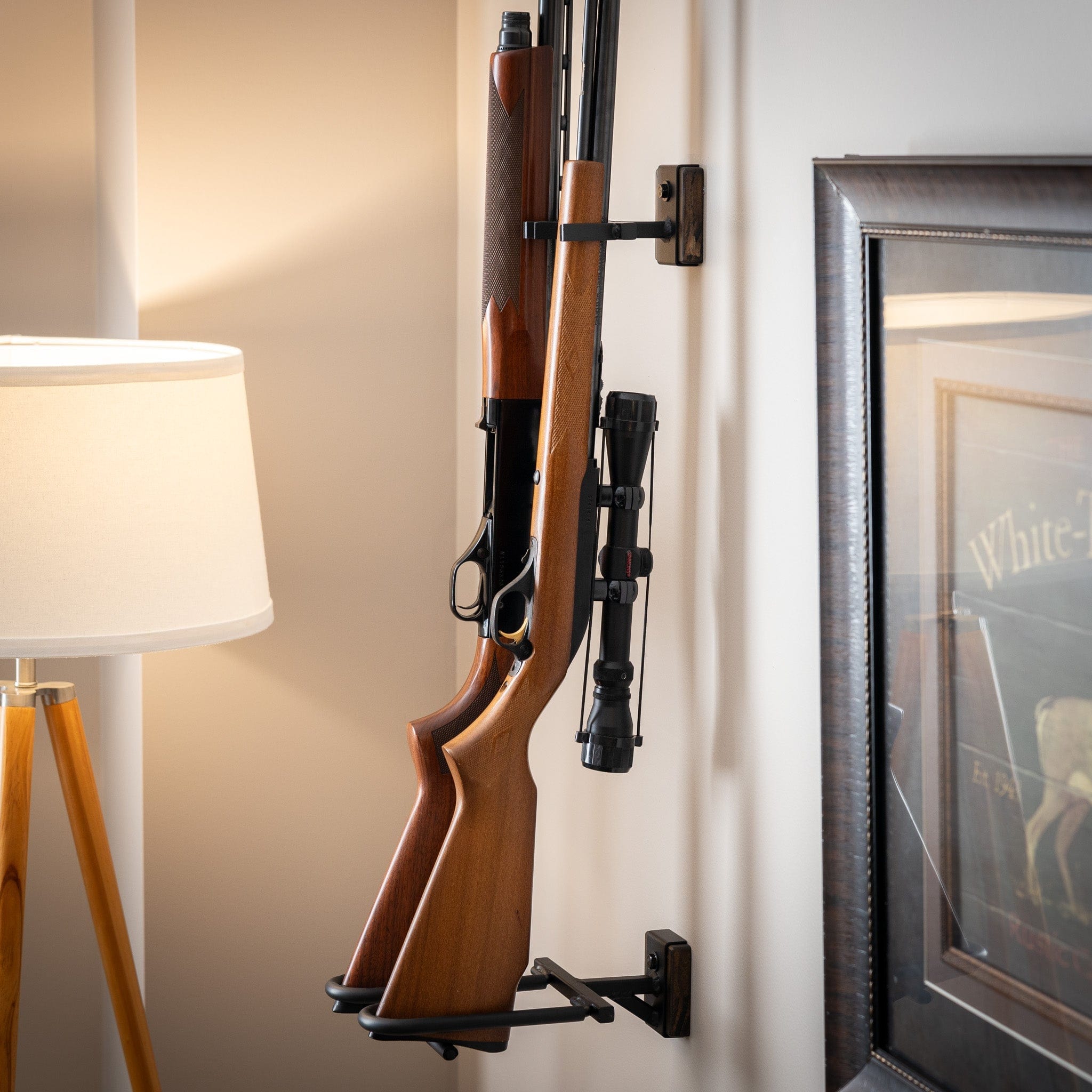 FORGE Firearm Wall Mount Display | 2 Slots, Wall Mounted, StoreYourBoard, , , at Festive Water Paddlesports