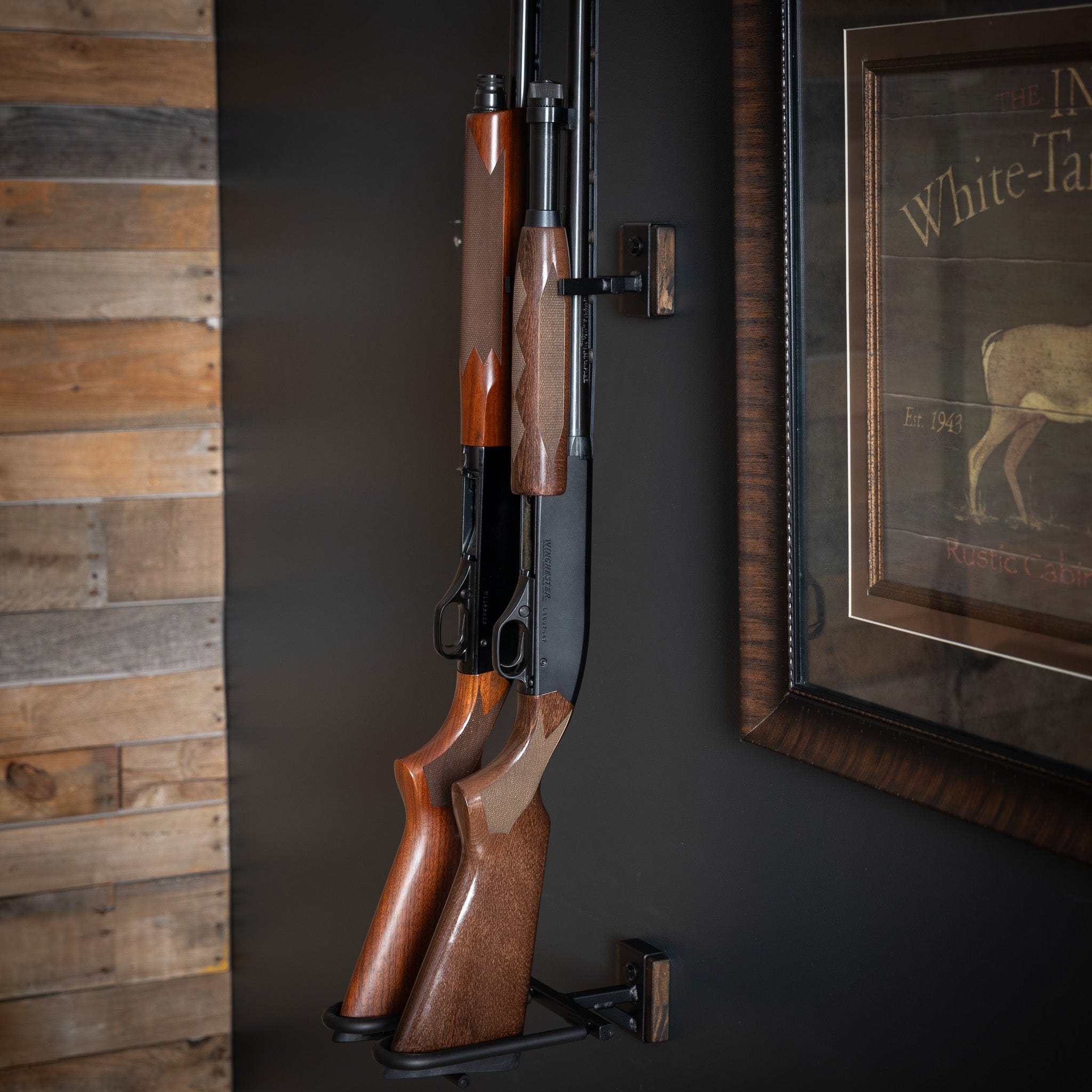 FORGE Firearm Wall Mount Display | 2 Slots, Wall Mounted, StoreYourBoard, , , at Festive Water Paddlesports