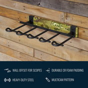 FORGE Firearm Wall Mount Display | 5 Slots | MultiCam, Wall Mounted, StoreYourBoard, , , at Festive Water Paddlesports