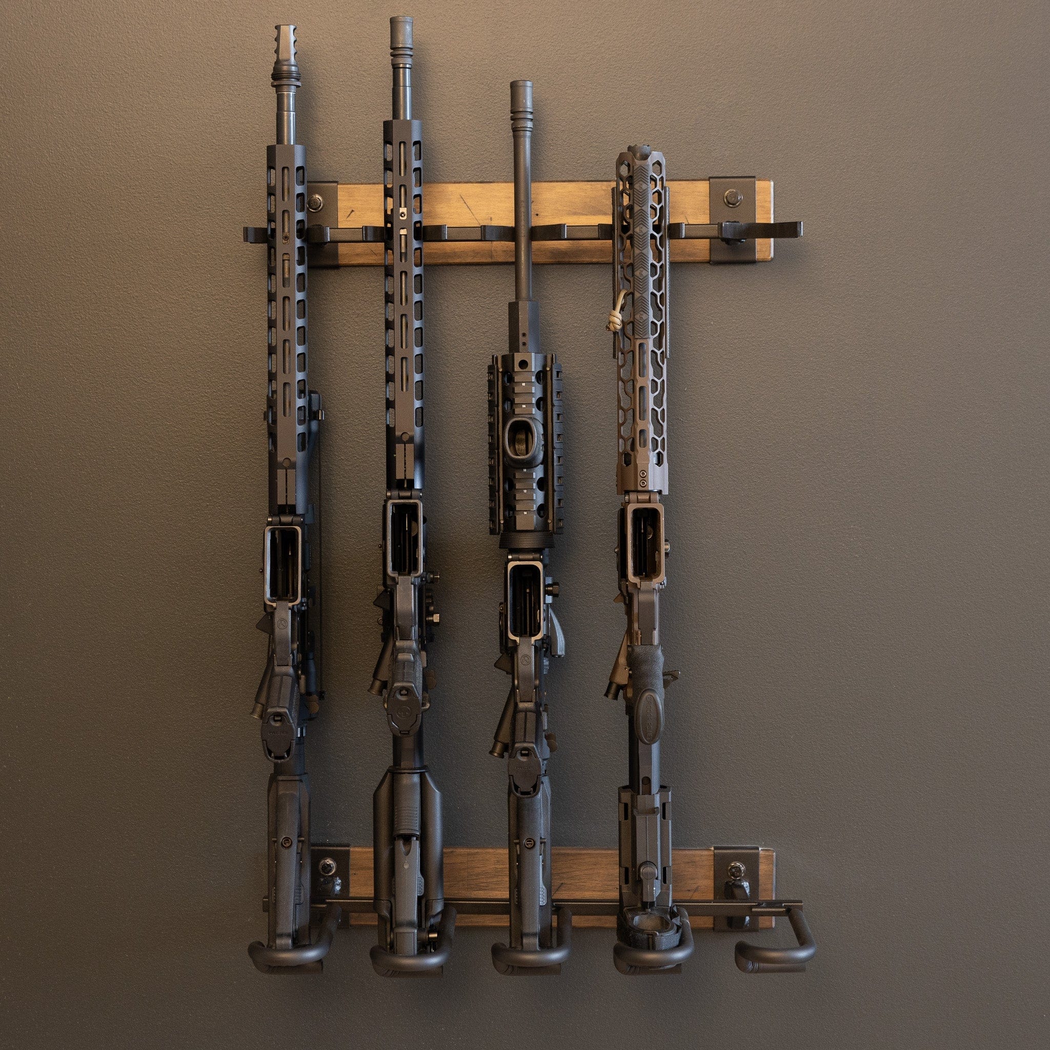 FORGE Firearm Wall Mount Display | 5 Slots, Wall Mounted, StoreYourBoard, , , at Festive Water Paddlesports