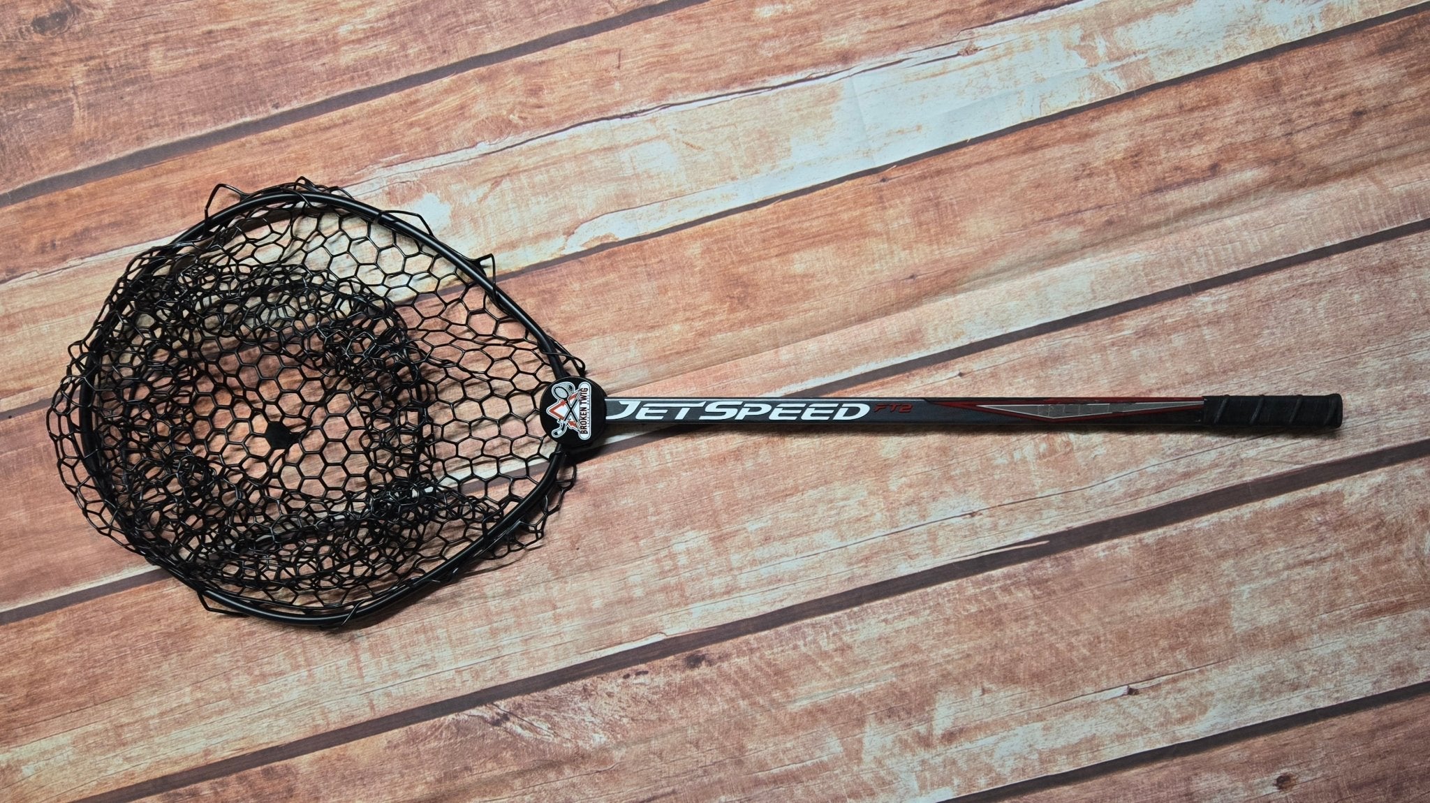 Full Strength Landing Net - San Jose Sharks Player, Landing Nets, Broken Twig Landing Nets, at Festive Water Paddlesports