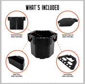 Fully Loaded Cup Holder Pro, Accessories, YakAttack, at Festive Water Paddlesports