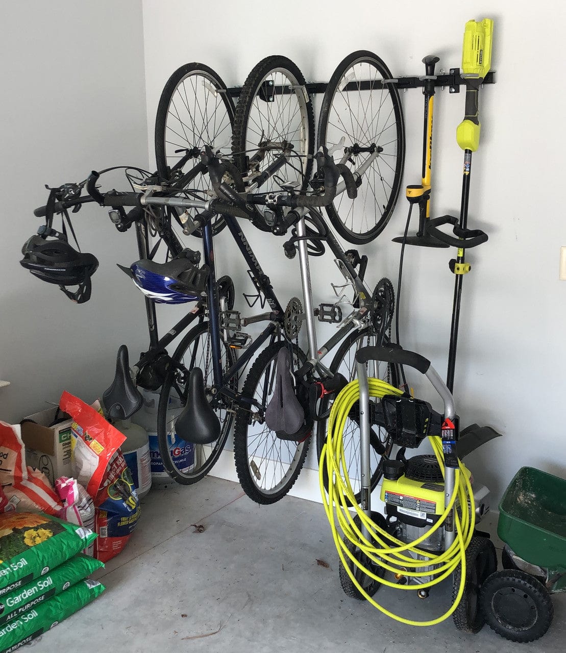 G - Bike | Adjustable Wall Storage System | Holds 5 Bikes, Wall Mounted, StoreYourBoard, , , at Festive Water Paddlesports