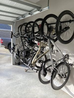G - Bike | Adjustable Wall Storage System | Holds 5 Bikes, Wall Mounted, StoreYourBoard, , , at Festive Water Paddlesports