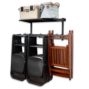 G - Chair + Shelf | Adjustable Wall Storage System | Holds 300 lbs, Wall Mounted, StoreYourBoard, , , at Festive Water Paddlesports
