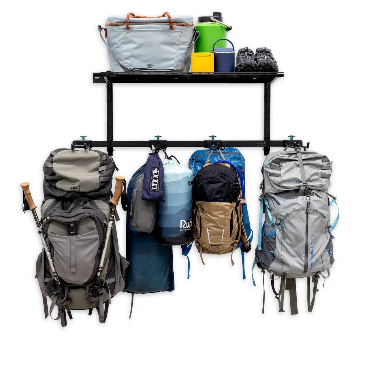 G-Hike & Camp + Shelf Adjustable Wall Storage System