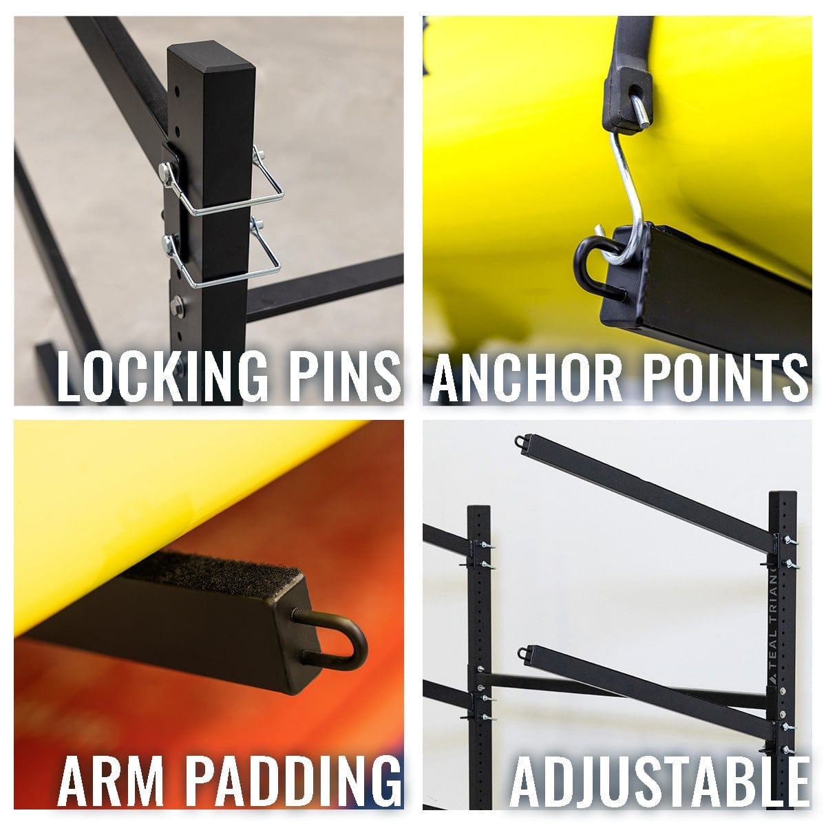 G - Surf & SUP Indoor - Outdoor Storage | 2 Levels, Freestanding, StoreYourBoard, , , at Festive Water Paddlesports
