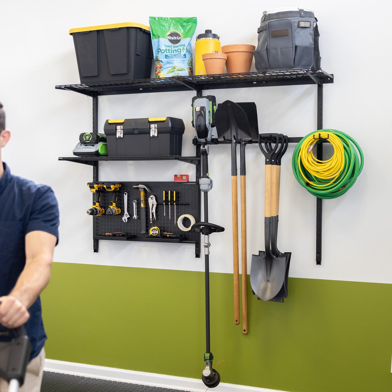G - Tool Pro | Adjustable Wall Storage System | Holds 500 lbs, Wall Mounted, StoreYourBoard, , , at Festive Water Paddlesports