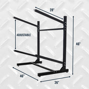 G - Watersport 2 Levels | Black, Freestanding, StoreYourBoard, , , at Festive Water Paddlesports