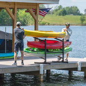 G - Watersport 3 Levels | Black, Freestanding, StoreYourBoard, , , at Festive Water Paddlesports