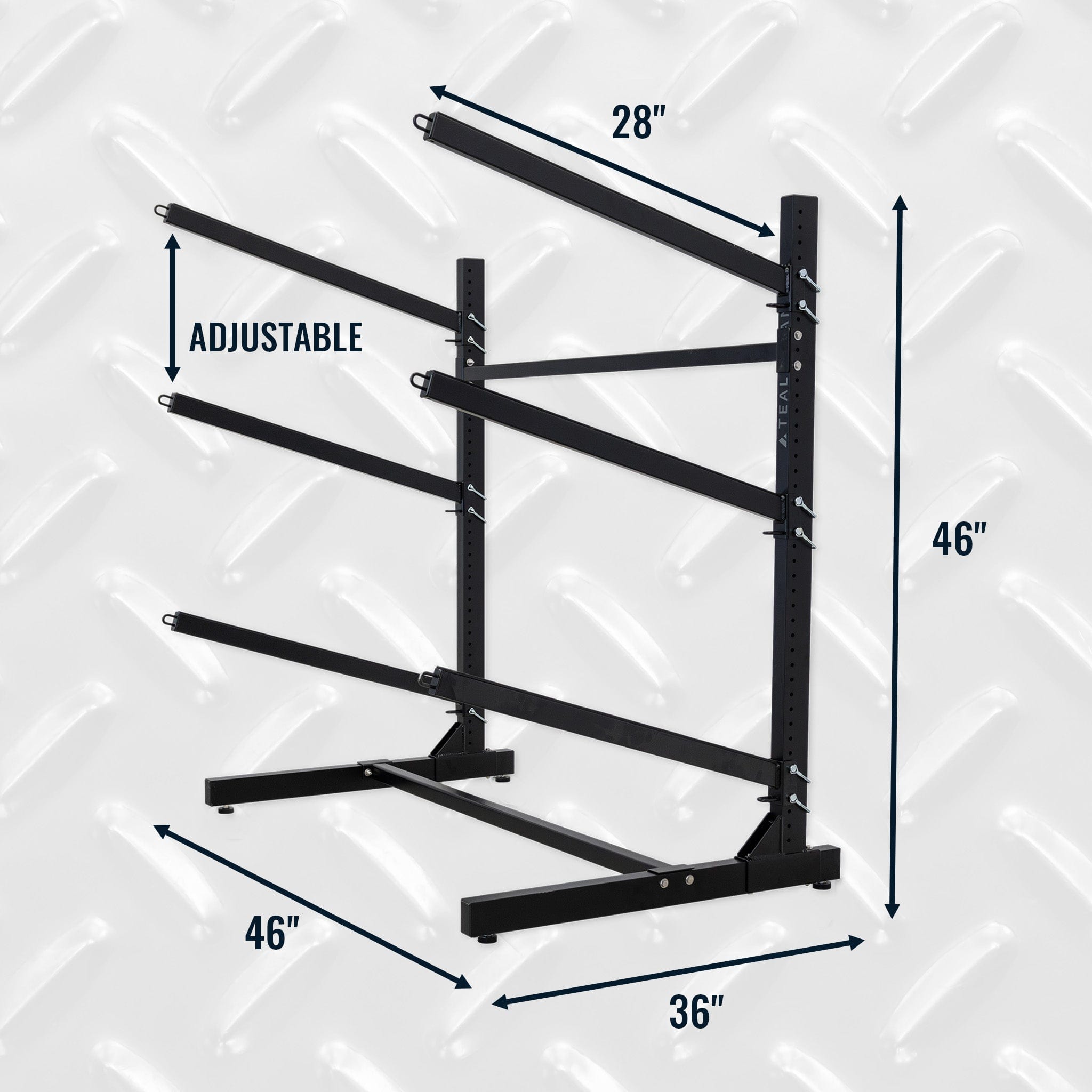 G - Watersport 3 Levels | Black, Freestanding, StoreYourBoard, , , at Festive Water Paddlesports