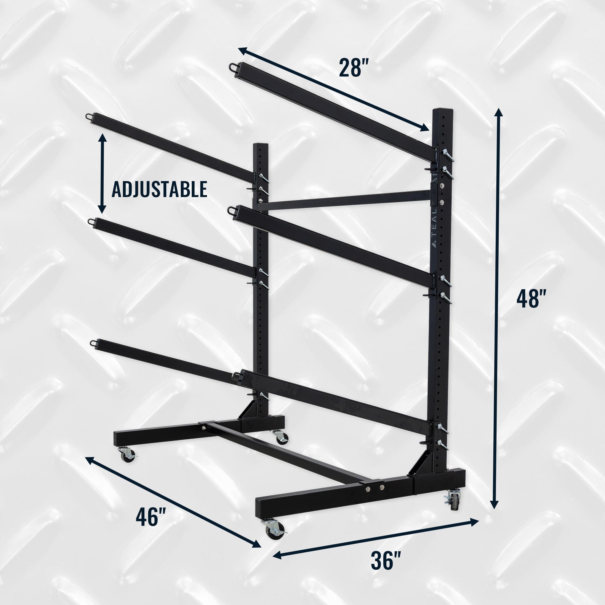 G - Watersport 3 Levels With Wheels | Single - Sided | Black, , StoreYourBoard, , , at Festive Water Paddlesports