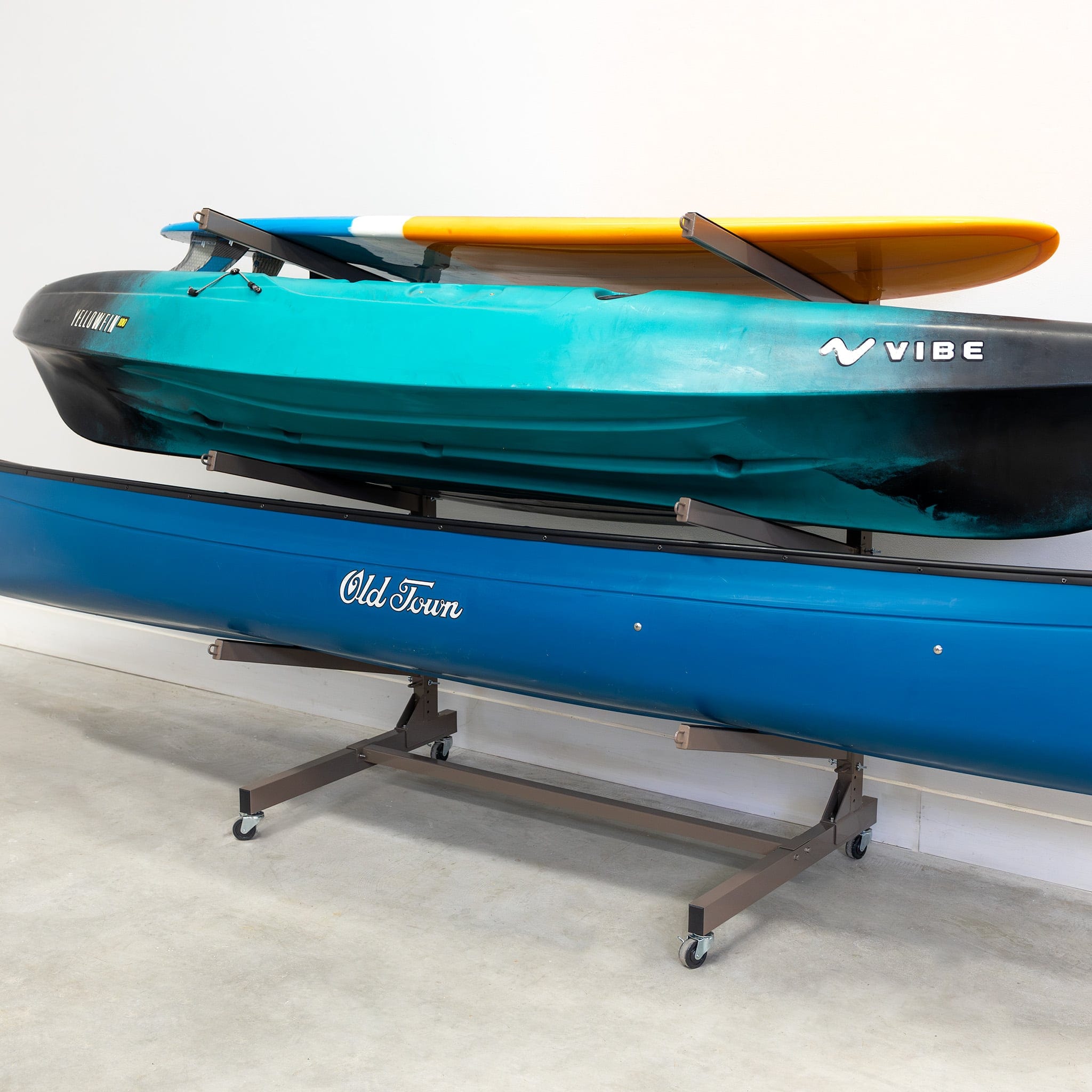 G - Watersport 3 Levels With Wheels | Single - Sided | Mud, , StoreYourBoard, , , at Festive Water Paddlesports