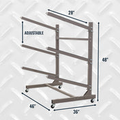 G - Watersport 3 Levels With Wheels | Single - Sided | Mud, , StoreYourBoard, , , at Festive Water Paddlesports