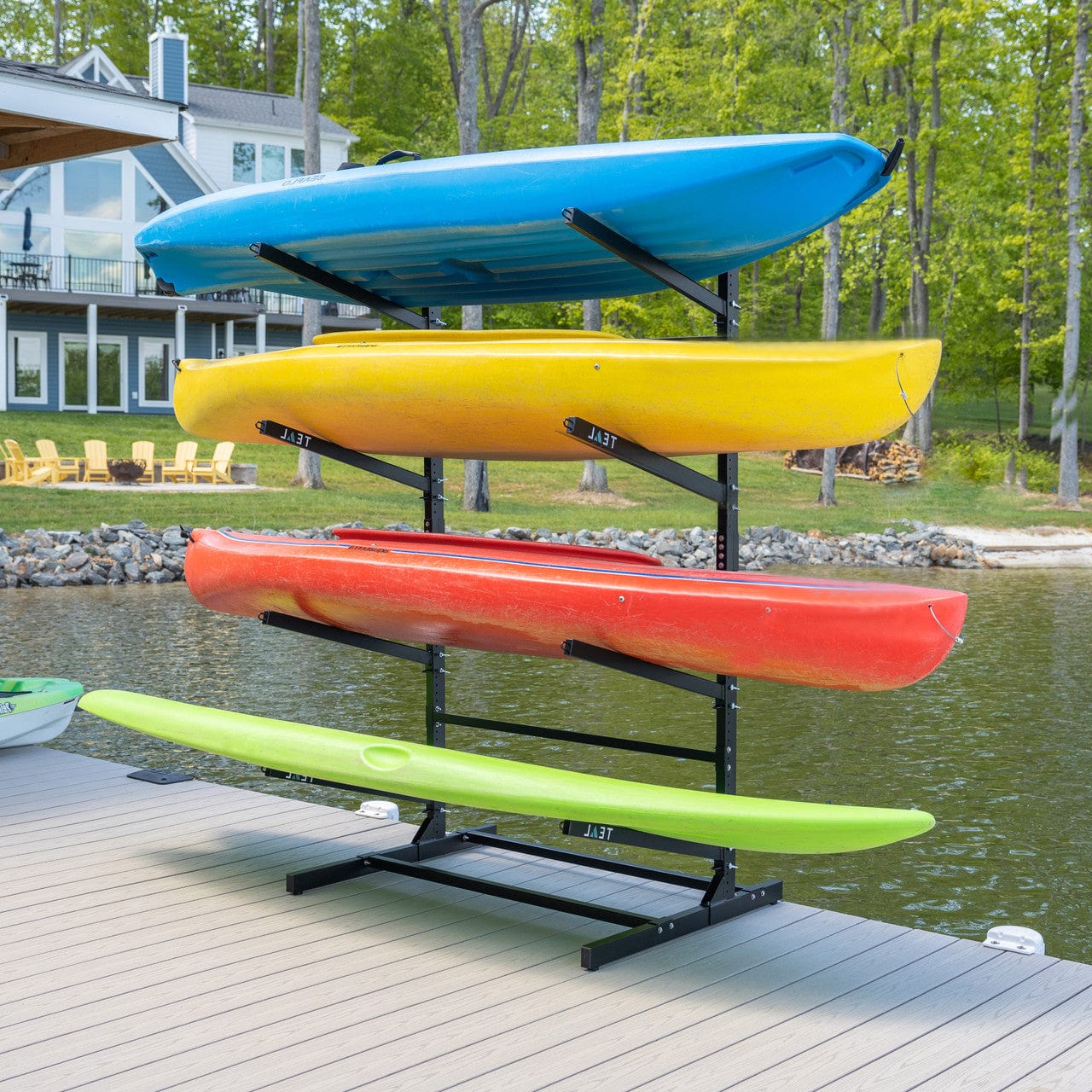G - Watersport 4 Levels | Black, Freestanding, StoreYourBoard, , , at Festive Water Paddlesports